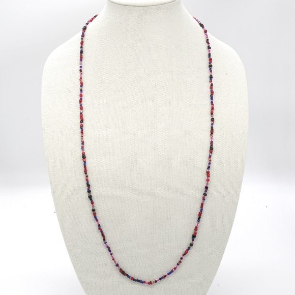 My bead Emporium Jewelry - Long assorted color bead necklace.